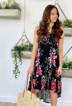 Beach Dress in Black-Final Sale
