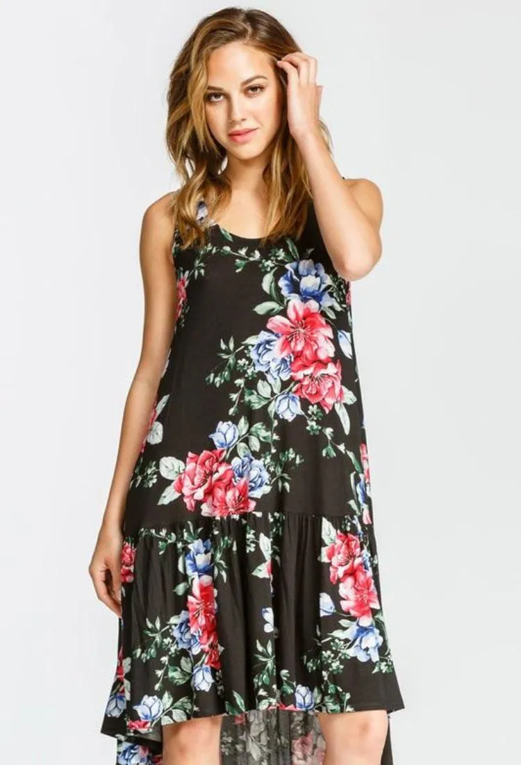 Beach Dress in Black-Final Sale