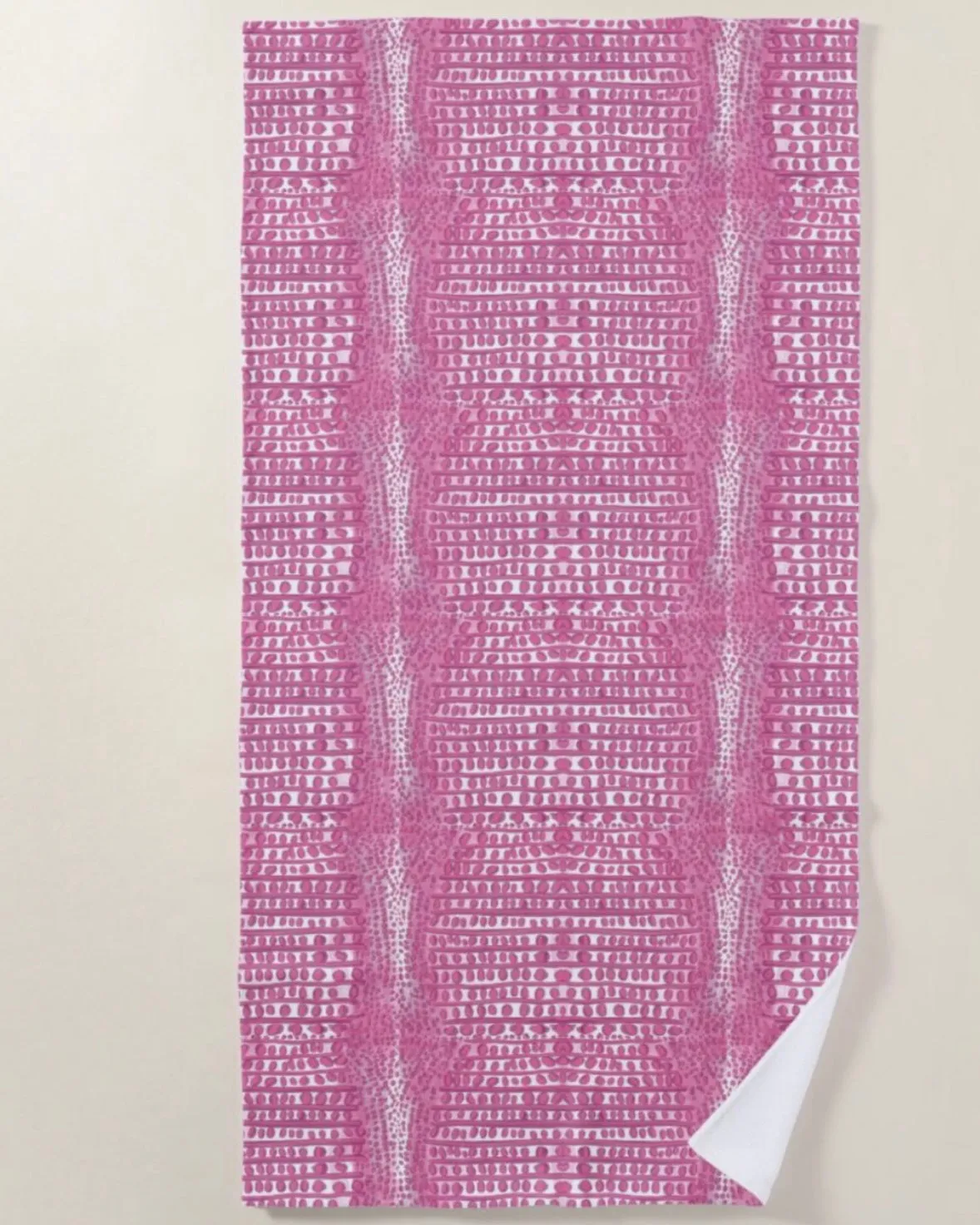 Beach Towel in our Popular Gator Print- Blue, Green, Pink, Aqua!