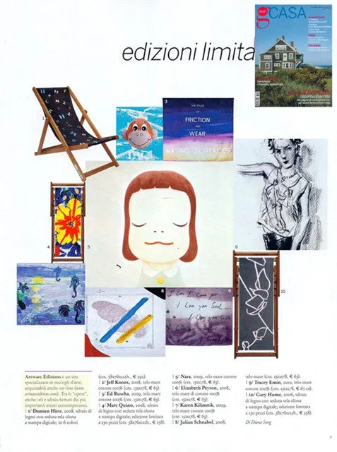 Beach/bath towel by Julian Schnabel