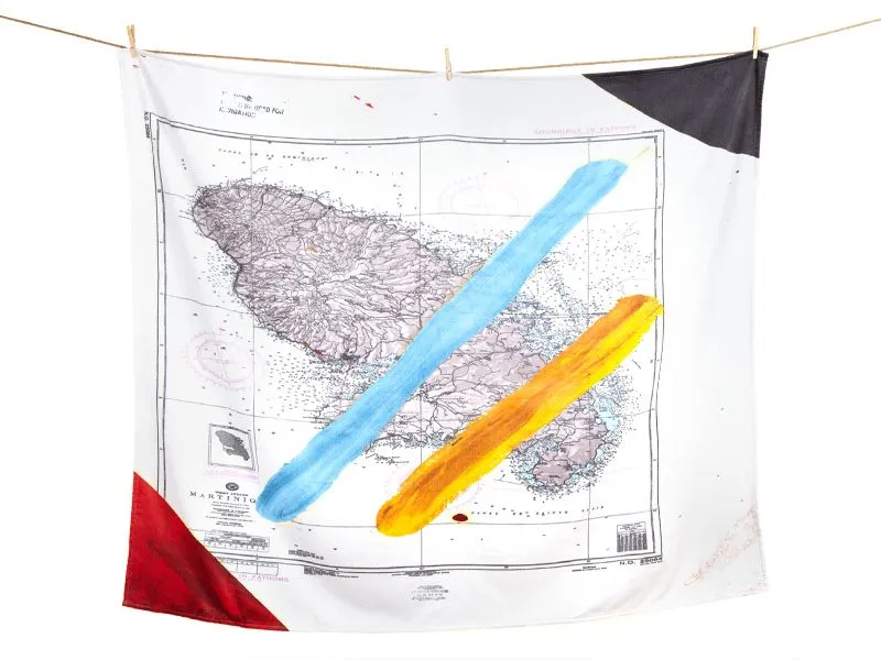Beach/bath towel by Julian Schnabel