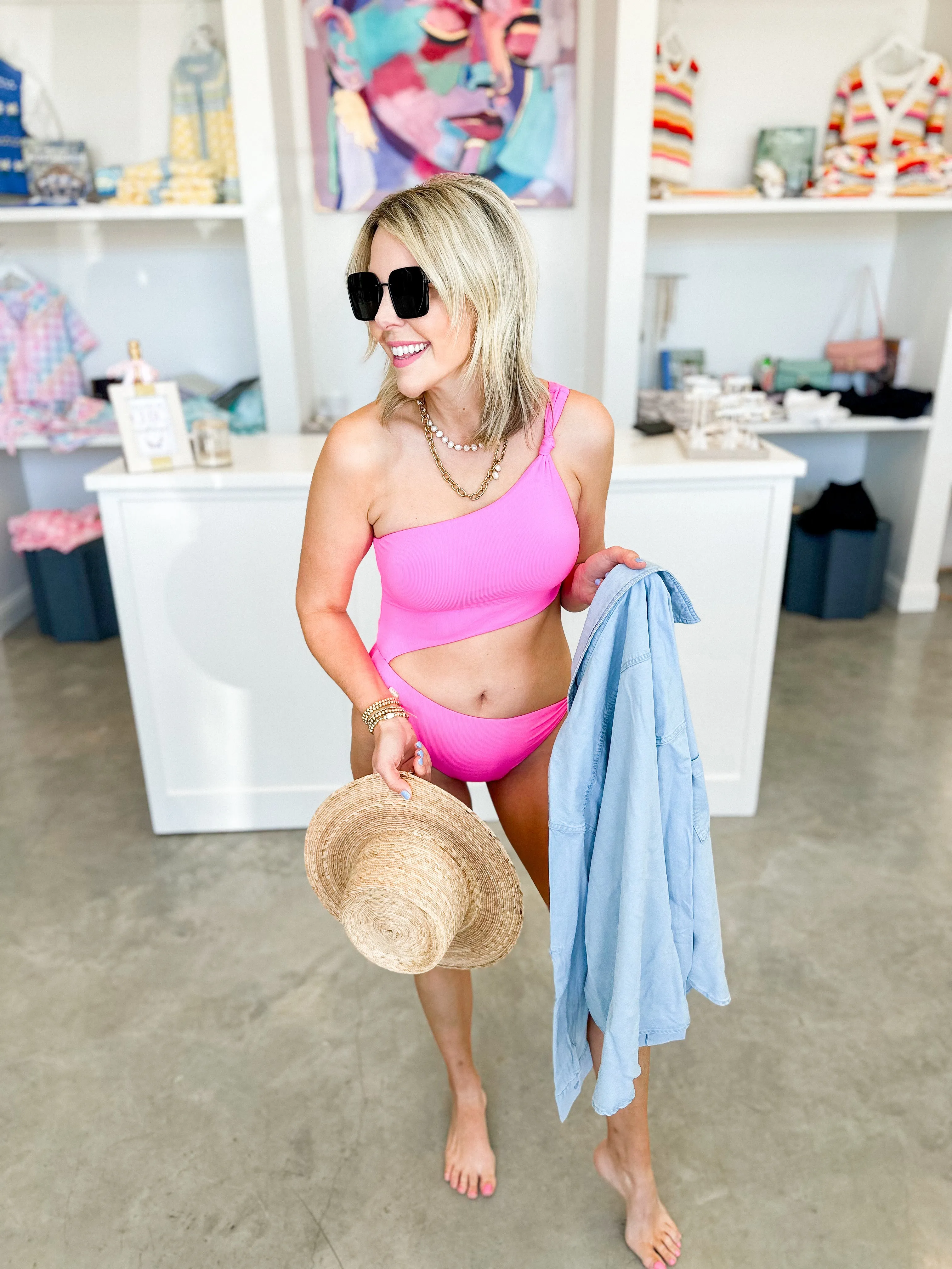 Beachin One Piece Swimsuit