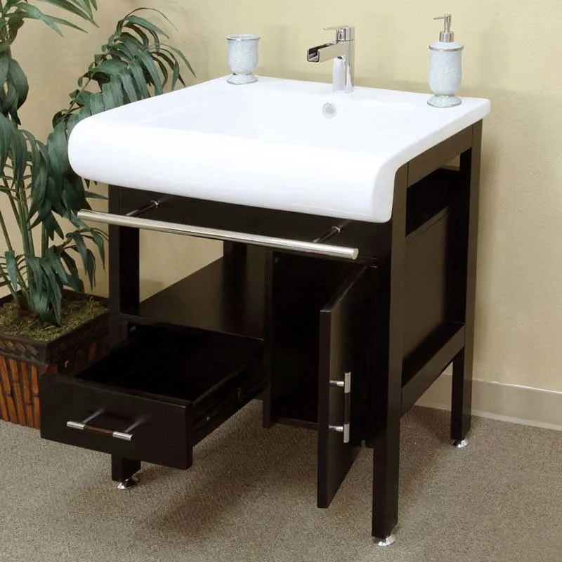 Bellaterra Home Caldwell 28" Single Vanity Set