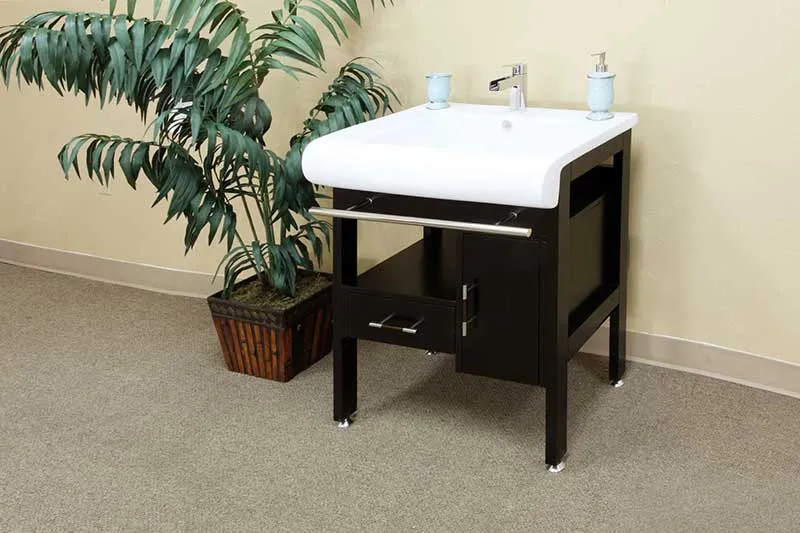 Bellaterra Home Caldwell 28" Single Vanity Set