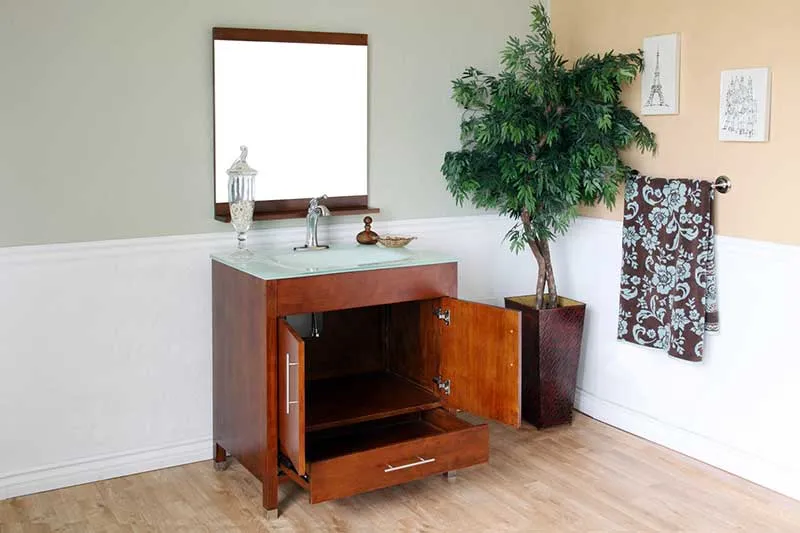 Bellaterra Home Ewing 32.3" Single Vanity Set