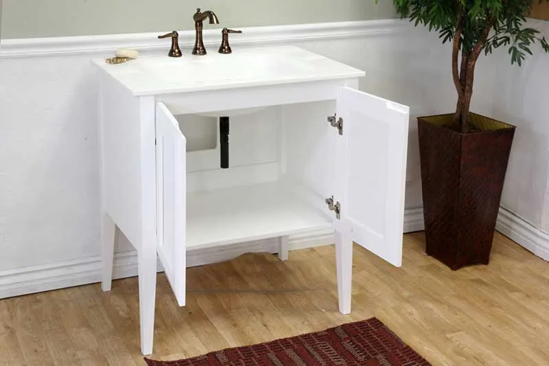 Bellaterra Home Fairbanks 33.5" Single Vanity Set