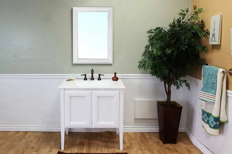 Bellaterra Home Fairbanks 33.5" Single Vanity Set