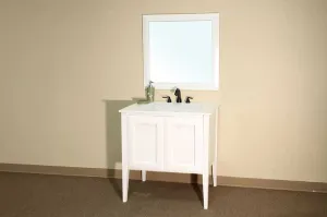 Bellaterra Home Fairbanks 33.5" Single Vanity Set
