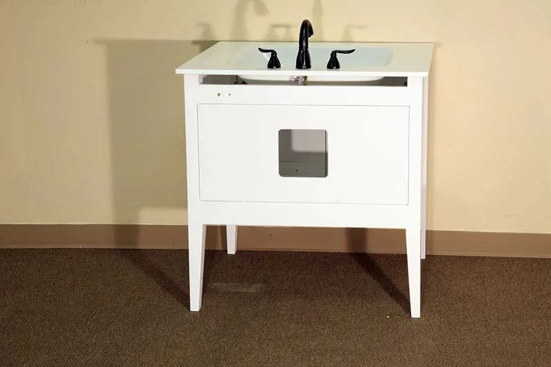 Bellaterra Home Fairbanks 33.5" Single Vanity Set