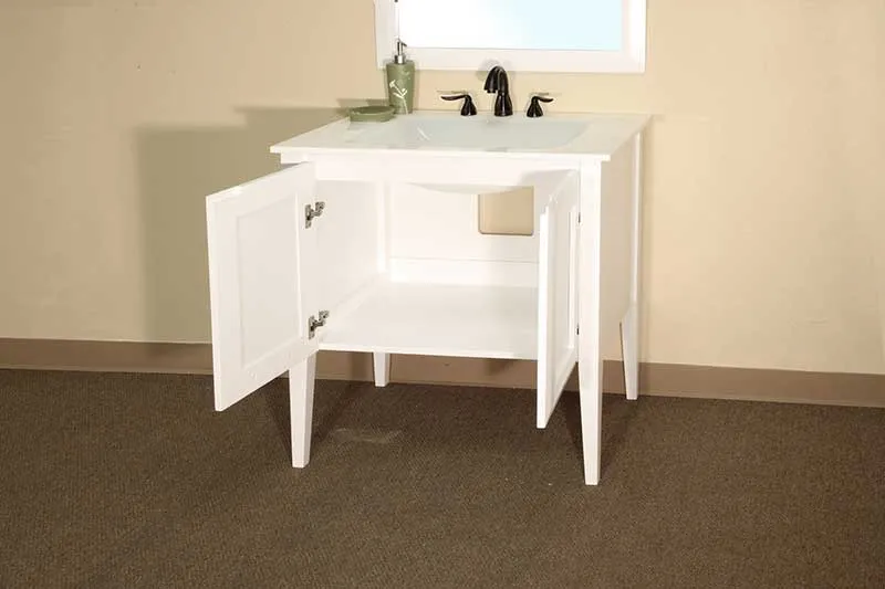 Bellaterra Home Fairbanks 33.5" Single Vanity Set