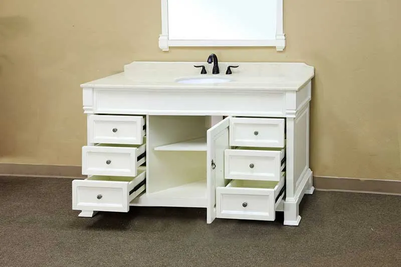 Bellaterra Home Kendall 60" Single Vanity Set