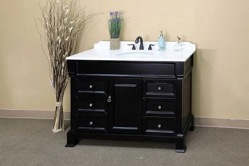 Bellaterra Home Kendall 60" Single Vanity Set