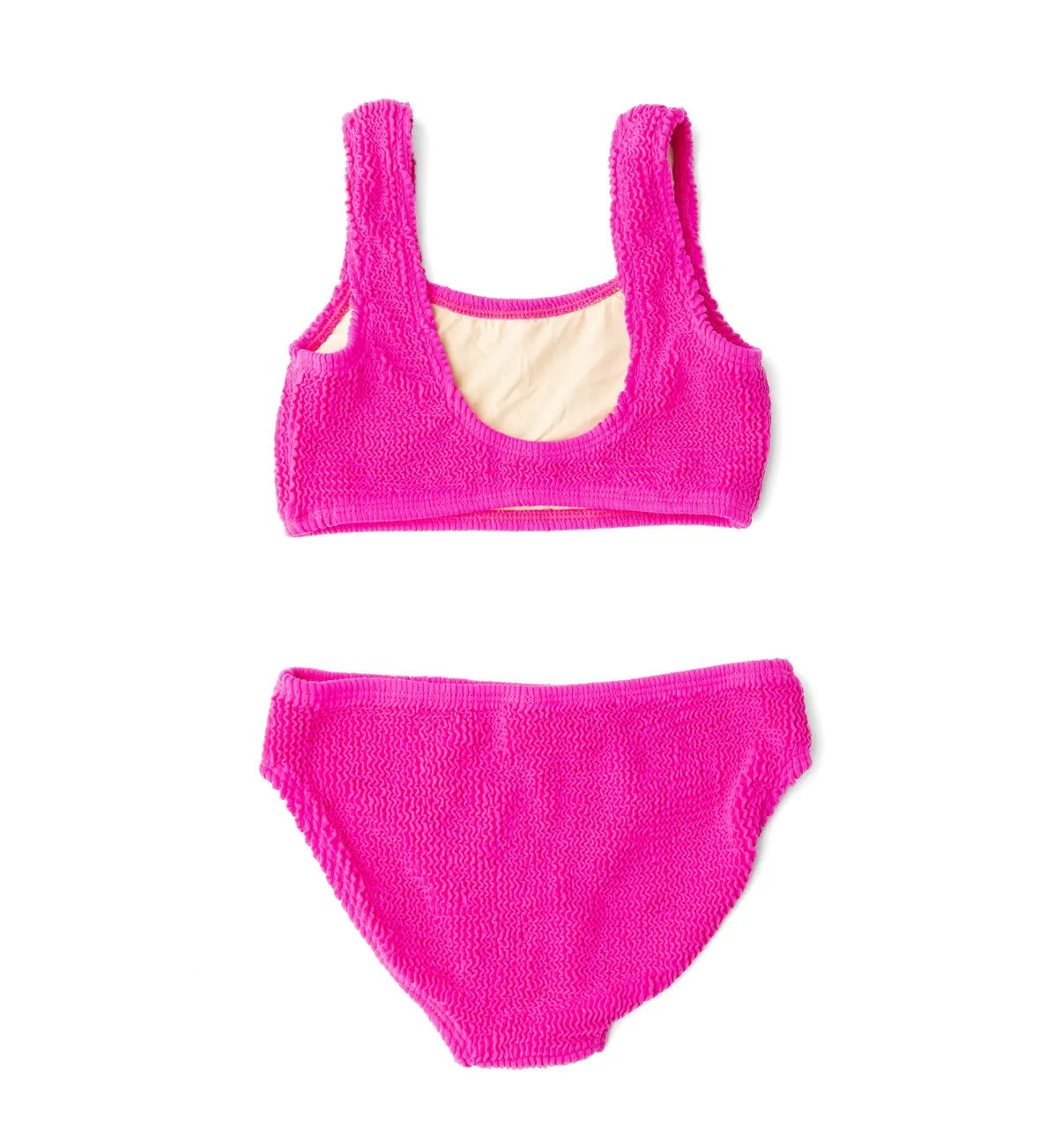 Berry Girls Crinkle Textured Bikini
