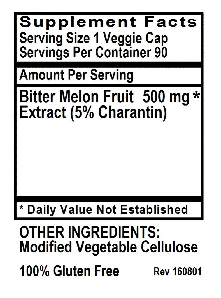 Bitter Melon, 90 vcap