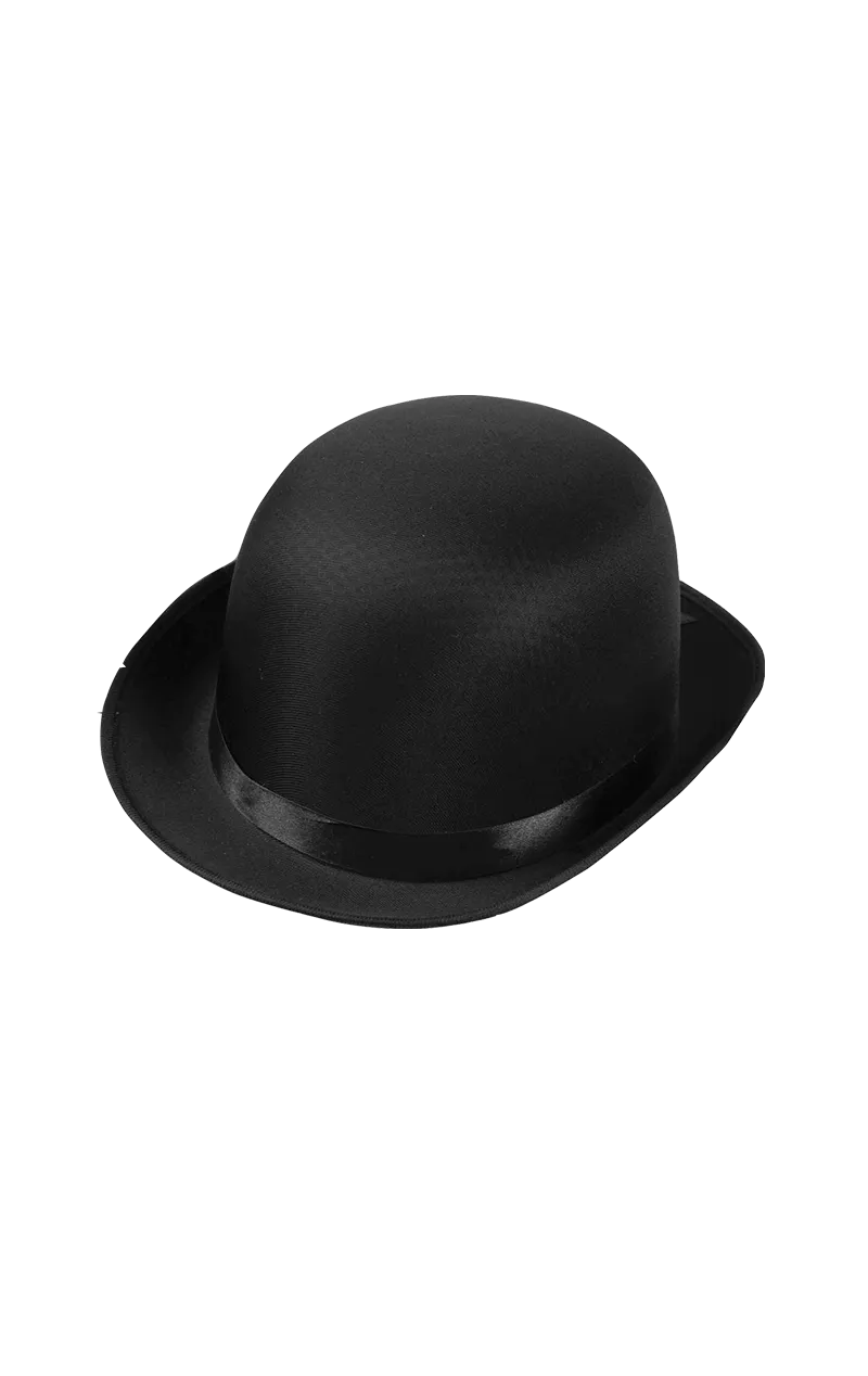 Black Bowler Hat