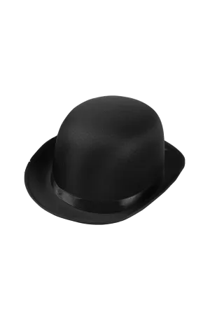 Black Bowler Hat