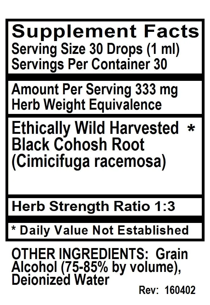 Black Cohosh, 1 oz