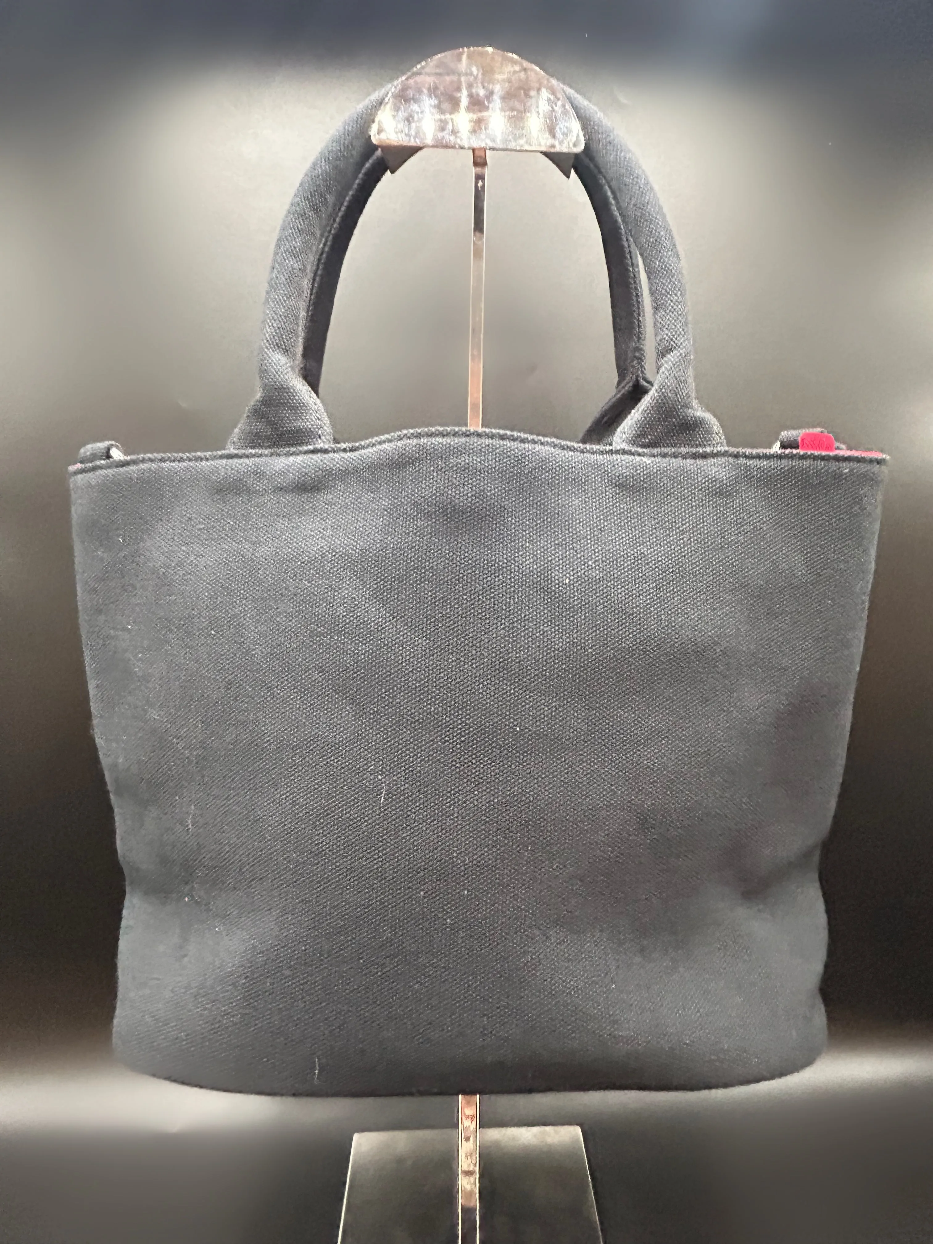Black Spiked Tote