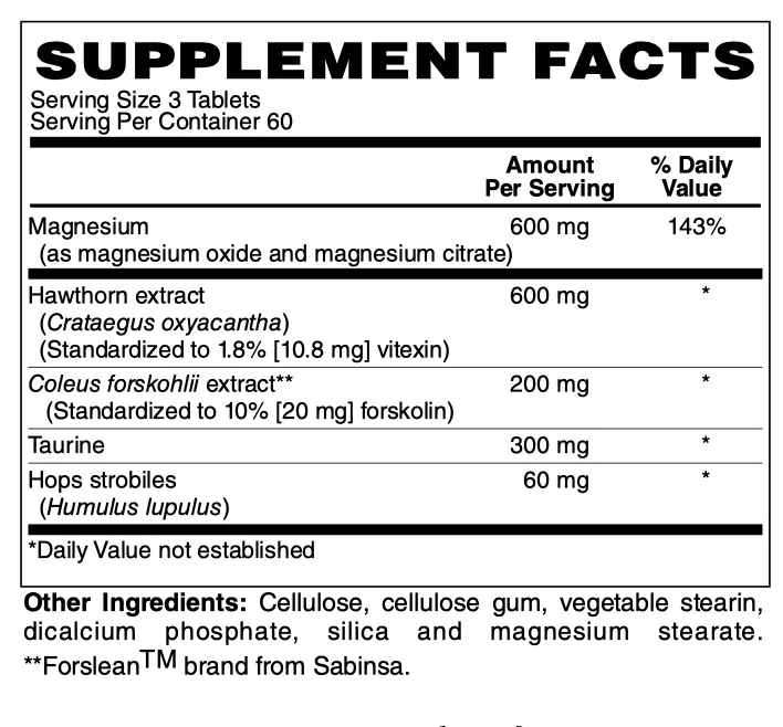 Blood Pressure Support*, tabs