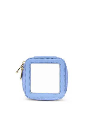BLOSSOM CLEAR CASE - PERIWINKLE