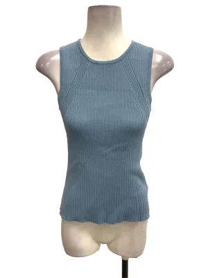 Blue Ribbed Tank Top OSN
