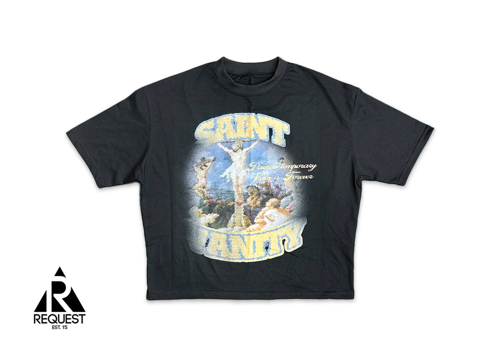 Blurry Jesus Tee "Black"
