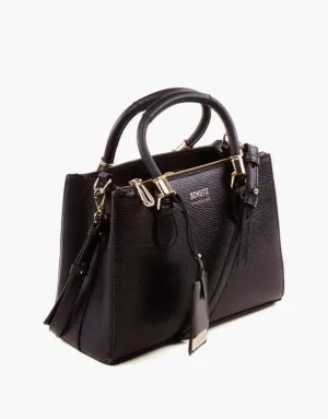 Bolsa Feminina Tote Lorena Couro Preta