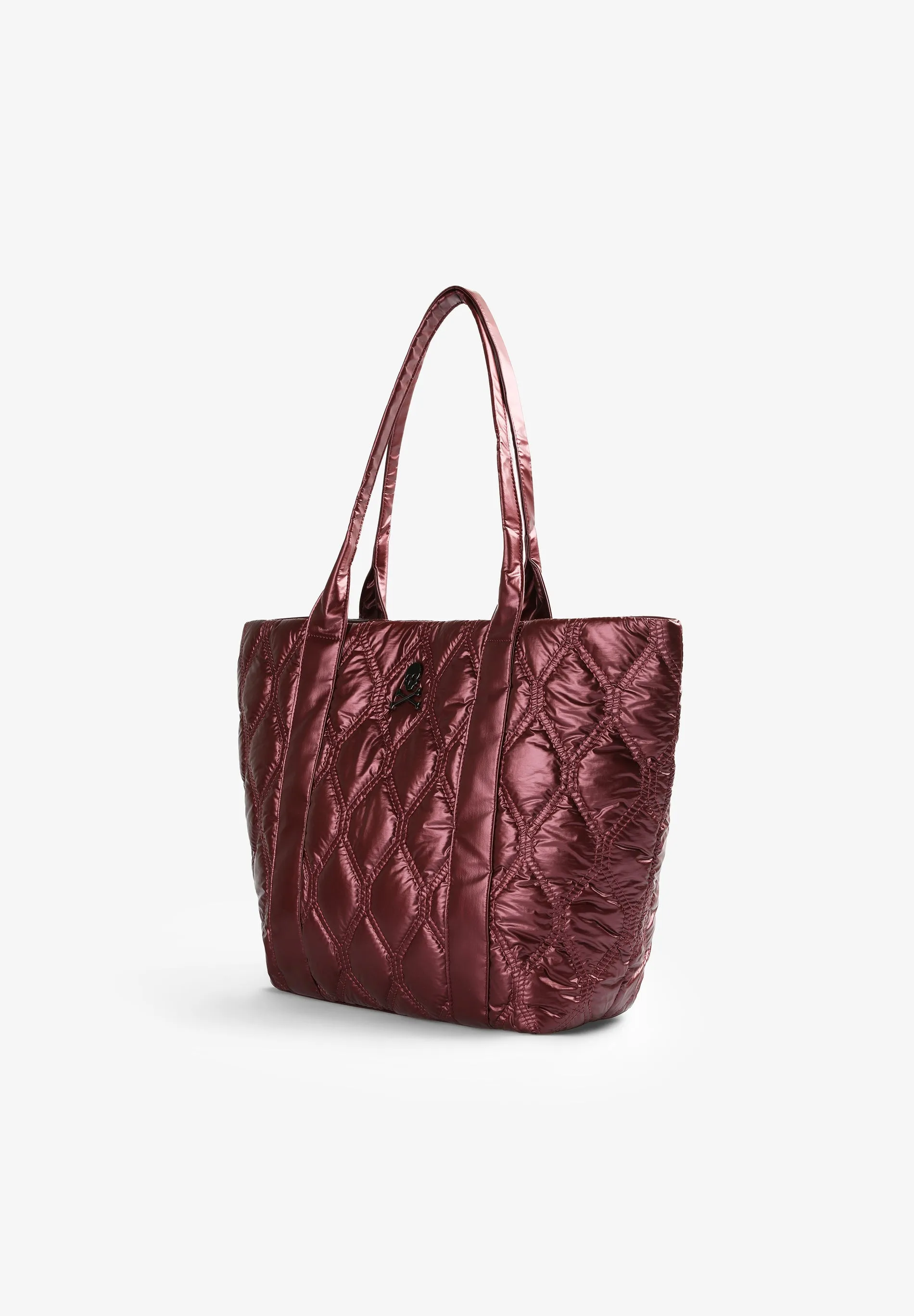 BOLSA TOTE ACOLCHOADA METALIZADA