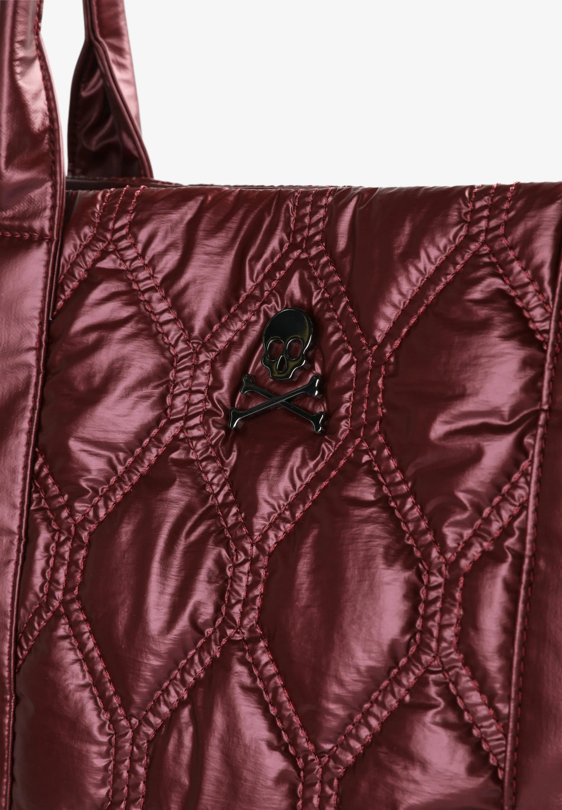 BOLSA TOTE ACOLCHOADA METALIZADA