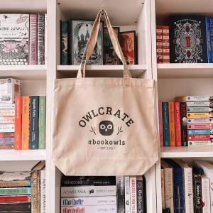 #bookowls Tote Bag — Parchment
