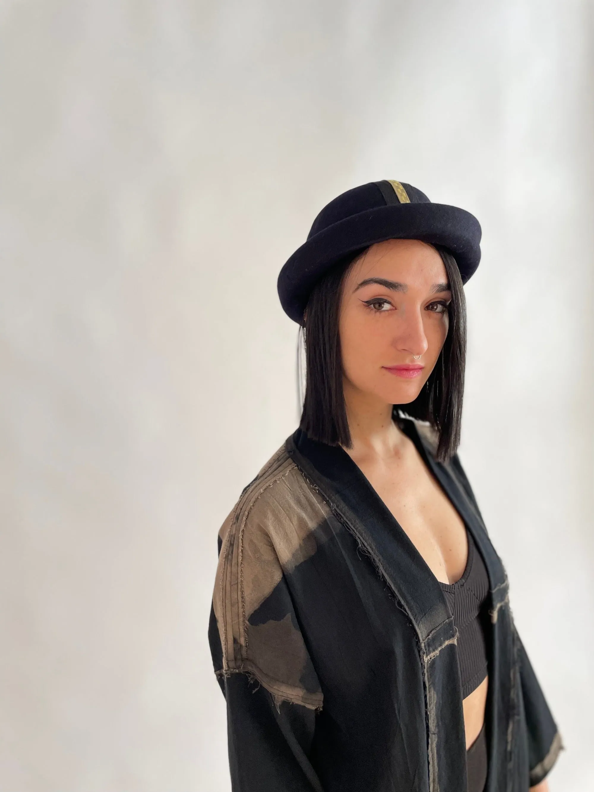 Bowler Felt Hat