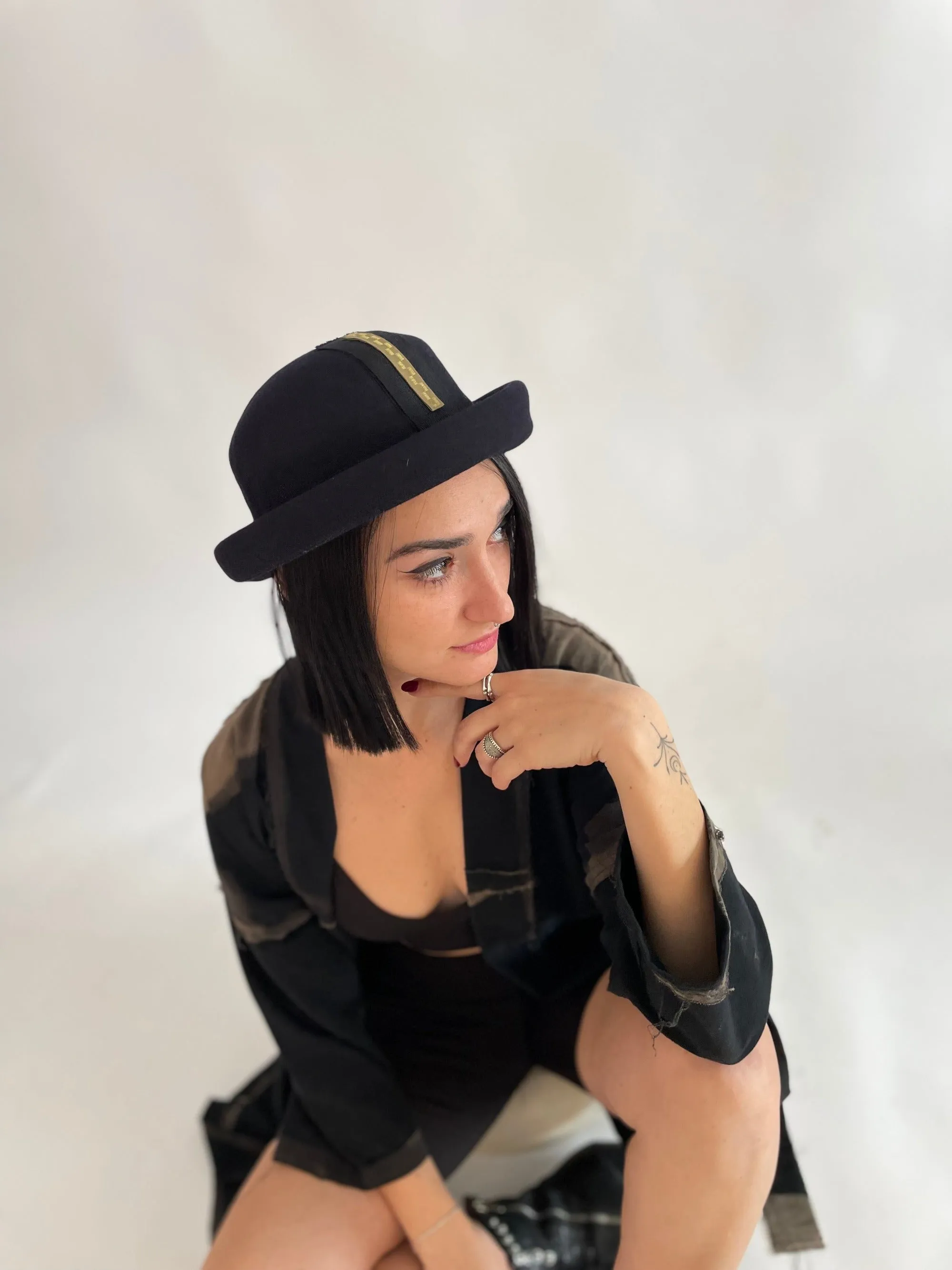 Bowler Felt Hat