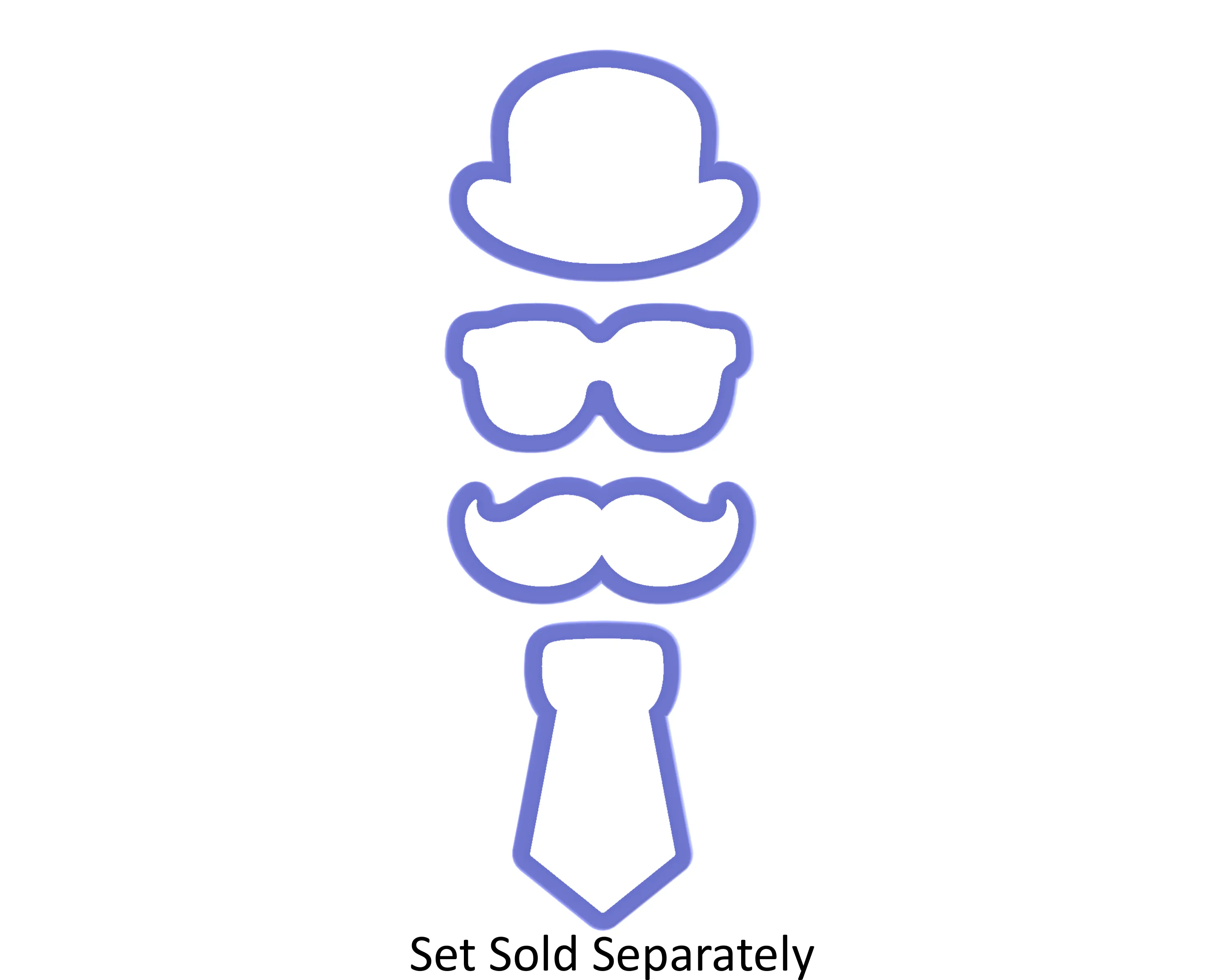 Bowler Hat Cookie Cutter