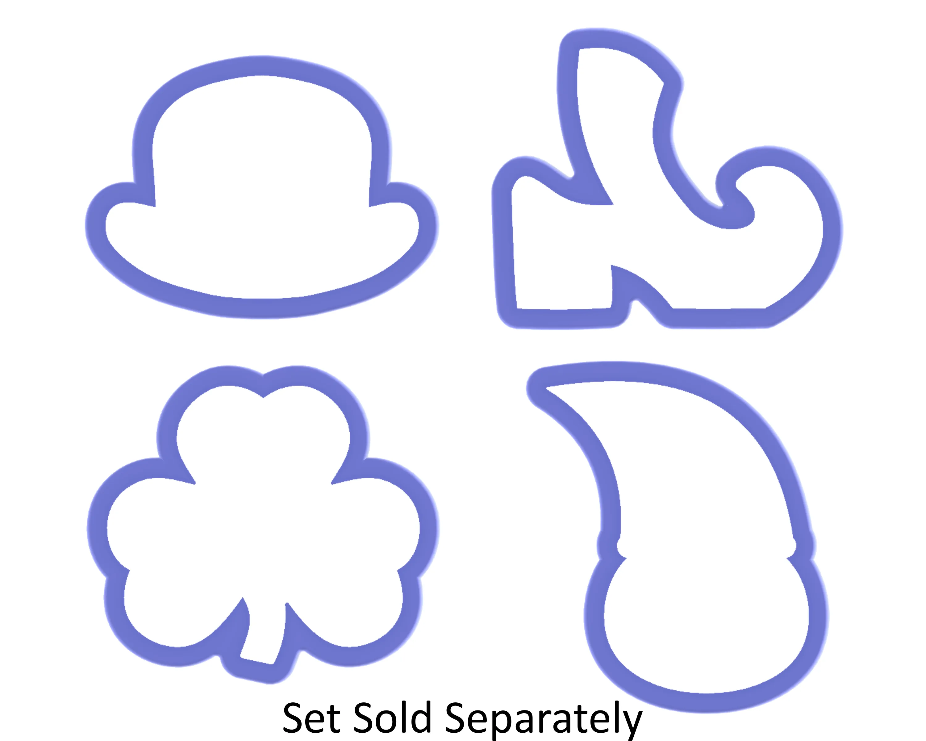 Bowler Hat Cookie Cutter