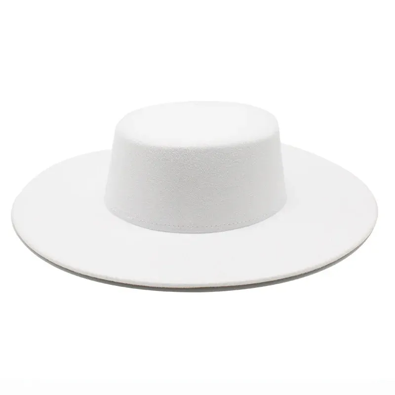 Bowler hat Women's cap hats for men fedoras fashion 2023 fedoras felt panama chapel beach elegant Wedding picture hat fascinator