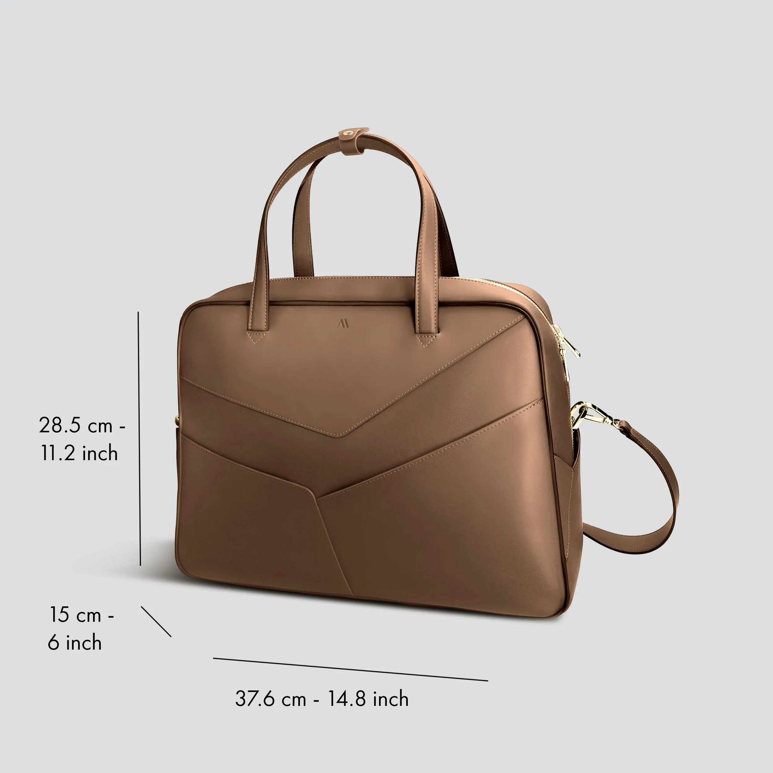 Bowler - warm taupe - travel edition