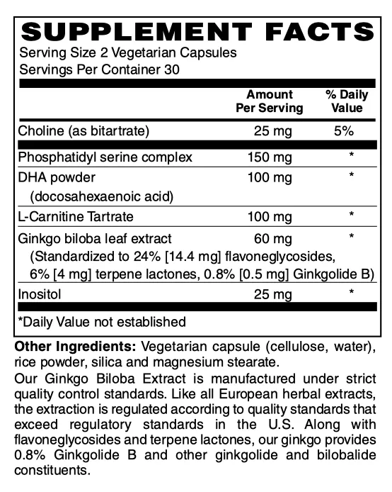 Brain Support*, vcaps
