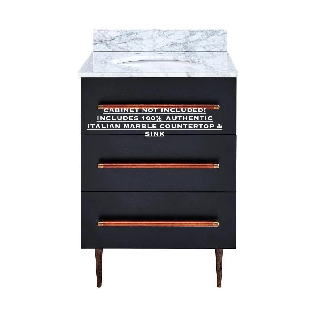 Brand new Yatesling Authentic Italian Marble Bath Countertop & sink. Includes sink, 100% Italian Marble Countertop! Retails $621 