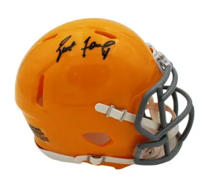 Brett Favre Signed Green Bay Packers Speed 1950's Throwback NFL Mini Helmet