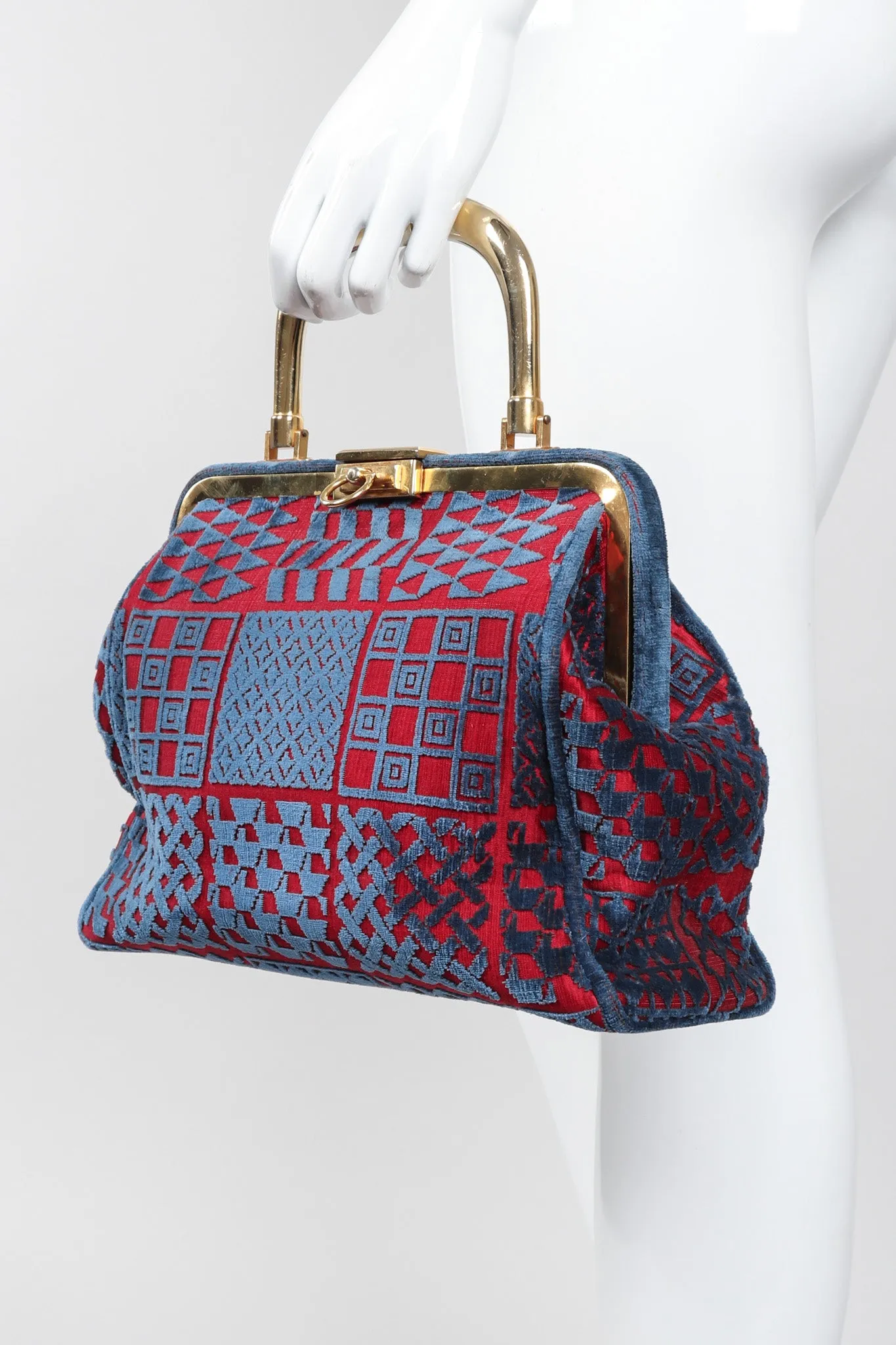 Brocatelle Velvet Bagonghi Bag