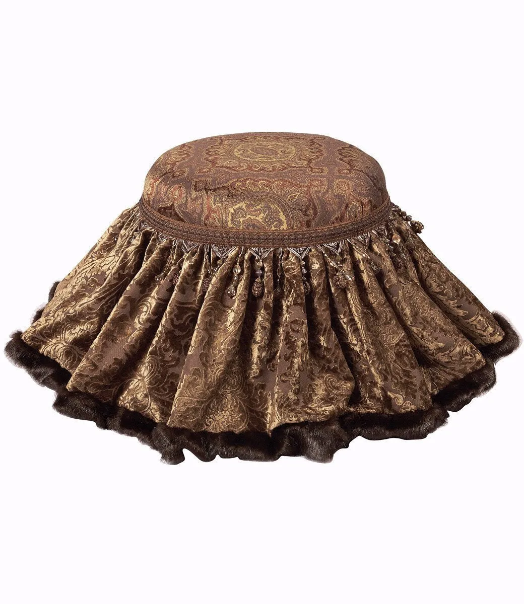 Brussels Foot Stool/ Vanity Stool