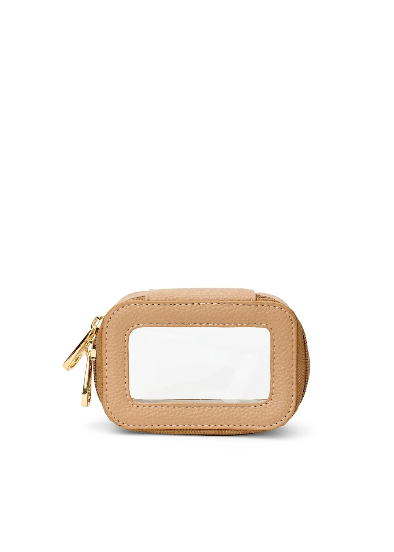 BUBBLES CLEAR CASE - LATTE