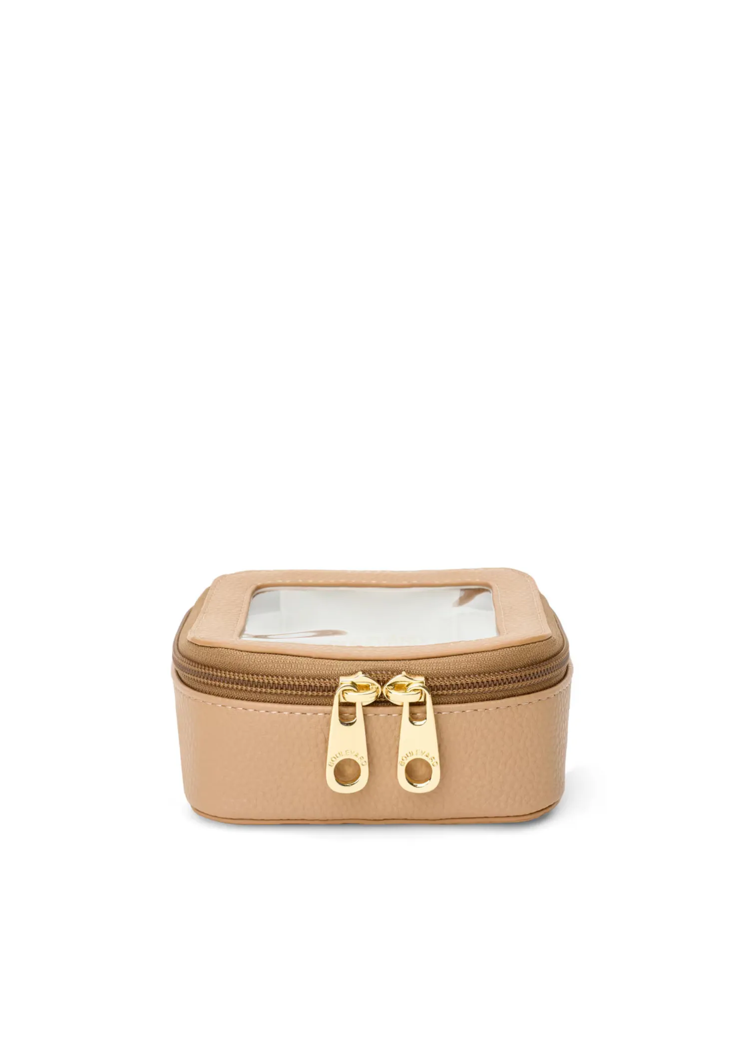 BUBBLES CLEAR CASE - LATTE