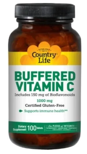 Buffered Vitamin C with Bioflavonoids 1000 mg, tabs