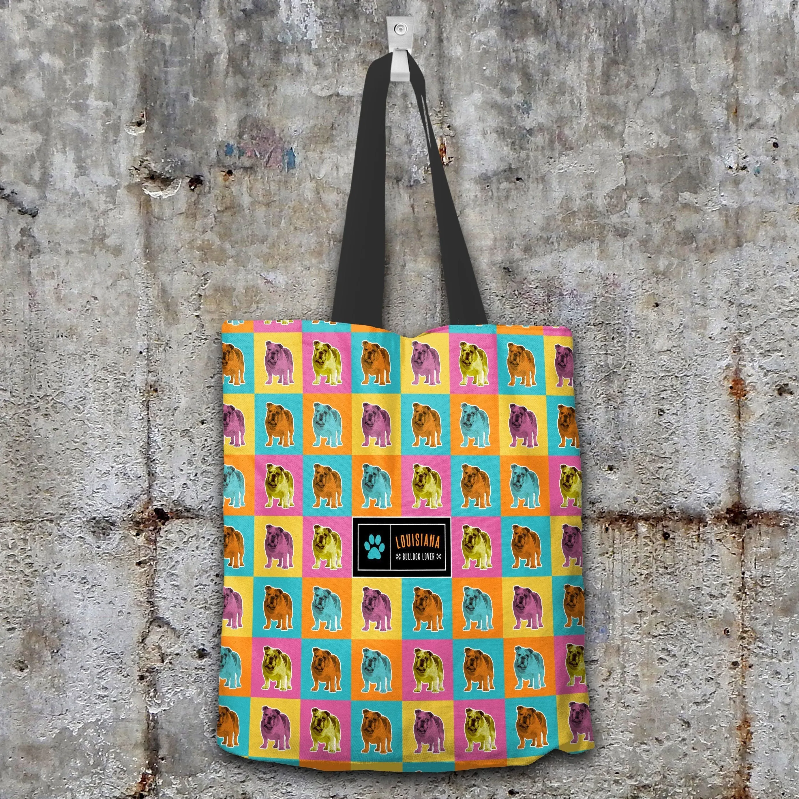 Bulldog Tote Bag