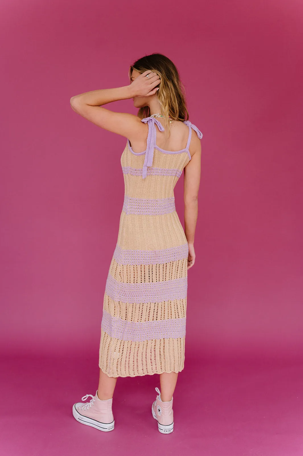 By The Coast Crochet Dress