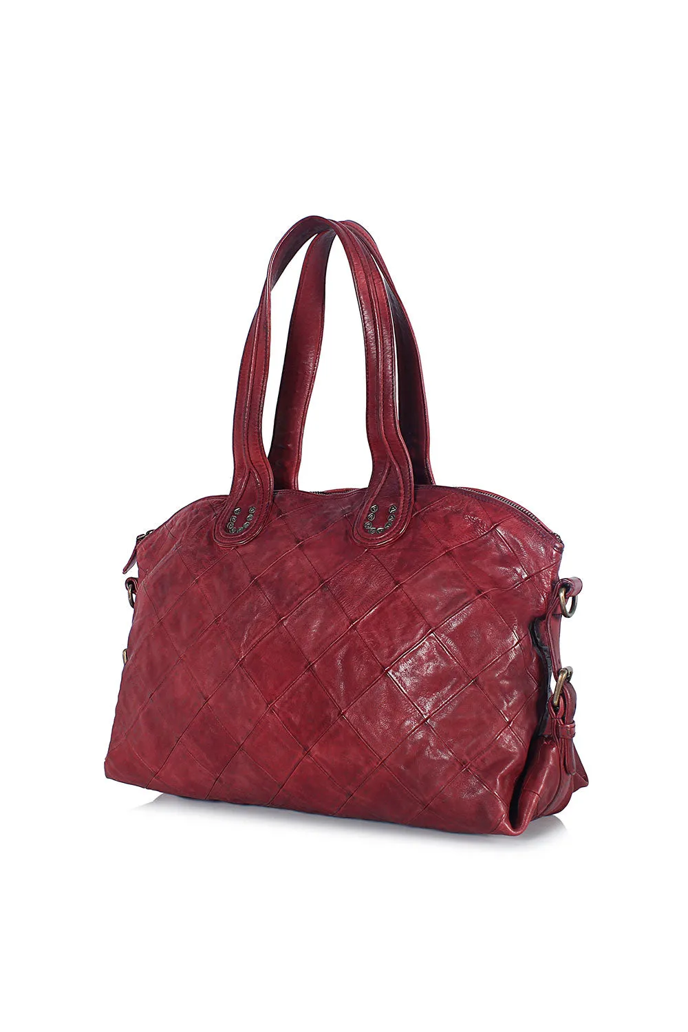 Cannes Diamond Large Bowler Bag