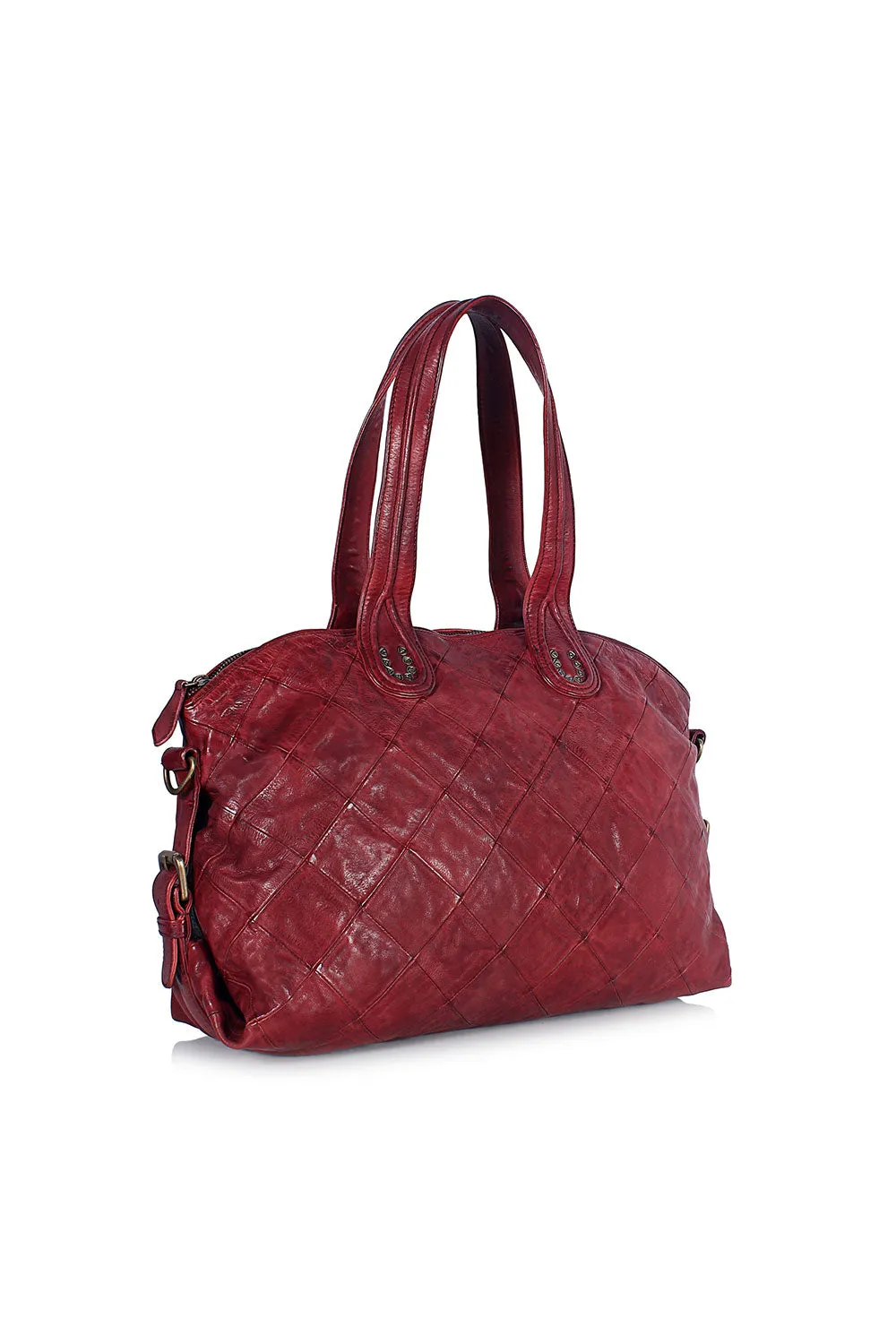 Cannes Diamond Large Bowler Bag