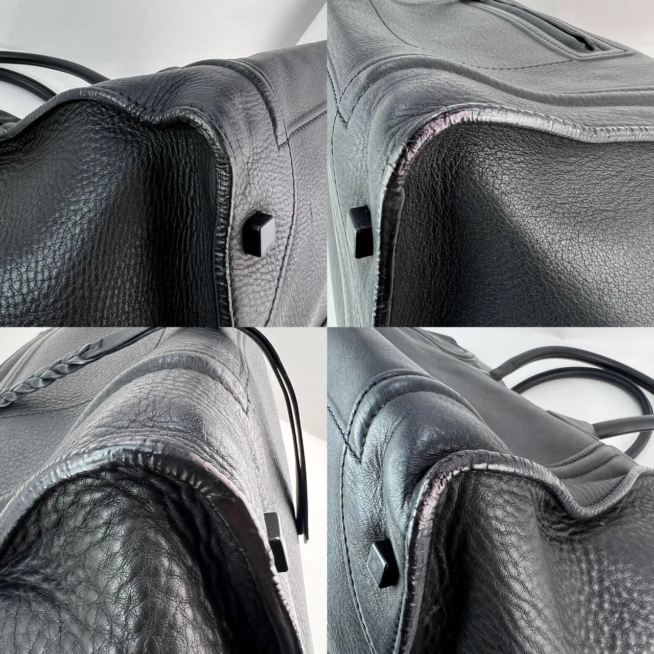 Celine Calfskin Leather Phantom Luggage Tote Bag