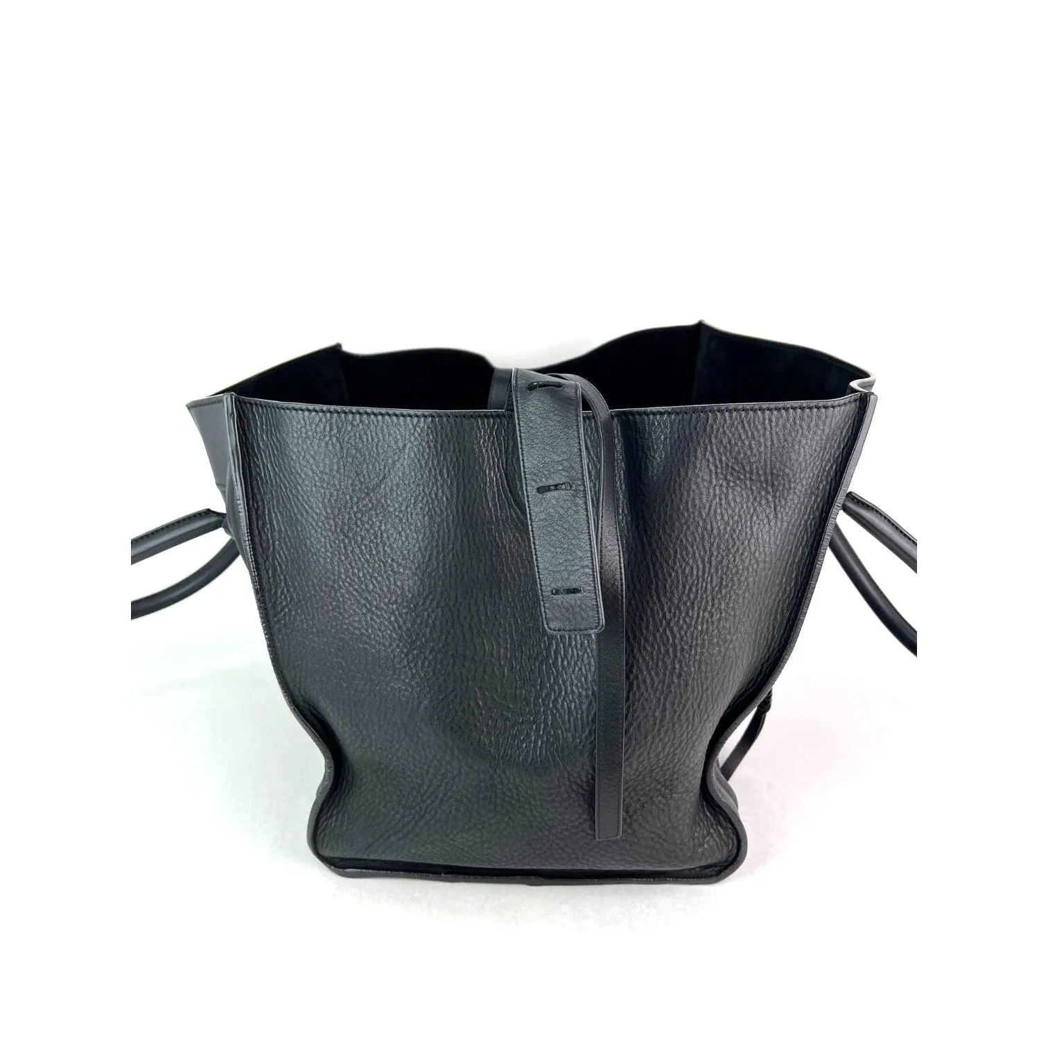 Celine Calfskin Leather Phantom Luggage Tote Bag
